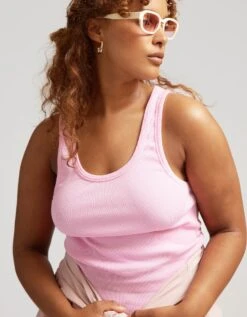 Colorful Standard Women Organic Rib Tank Top - Lava Grey -Active Fashion Store Women Organic Rib Tank Top Women Tank Top CS2054 Lava Grey 3